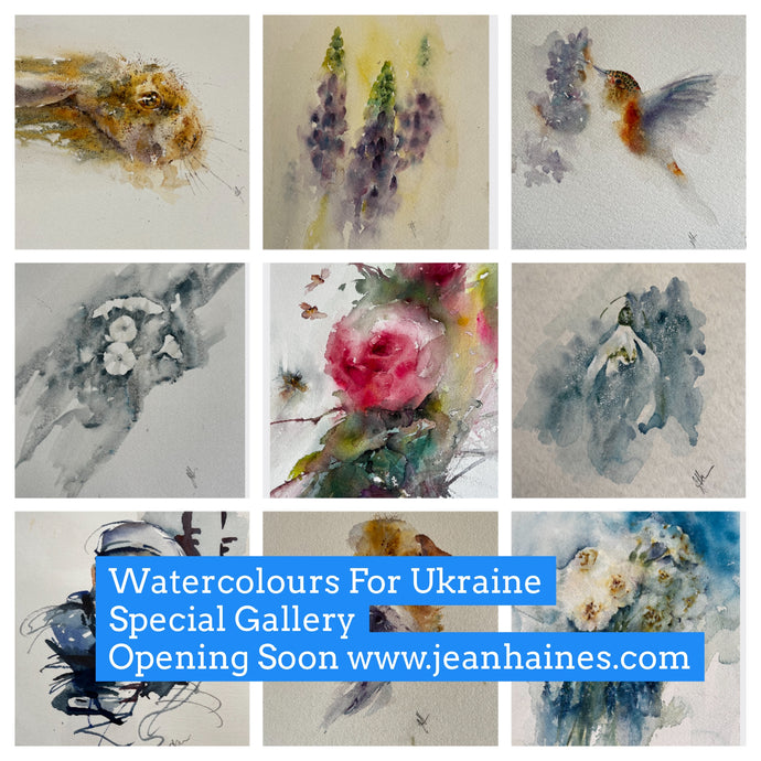 Watercolours for Ukraine : Opening Soon!